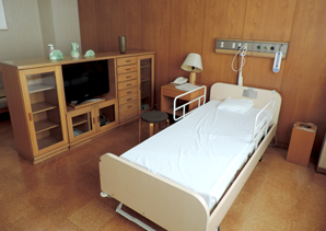 Sタイプの個室(ベッド)