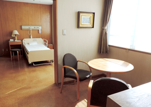 Sタイプの個室(ベッド)